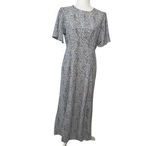 Missguided Black and White Maxi Dress Size 6